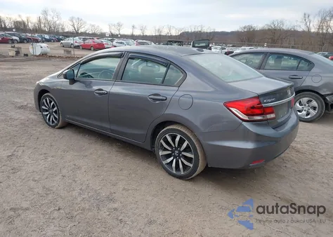 2014 Honda Civic Ex-L z USA, uszkodzony, nr VIN 19XFB2F96EE243283
